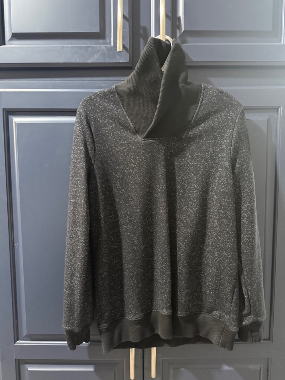 Cozy Black Turtleneck Women's Sweater